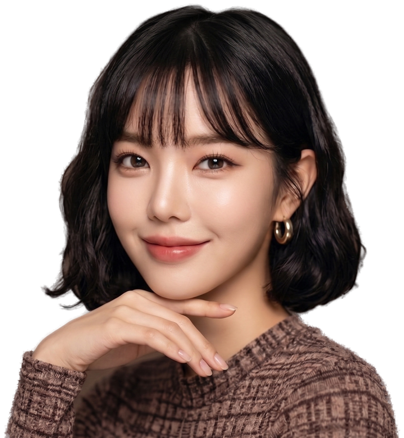 눈밑 성형 상담 모델